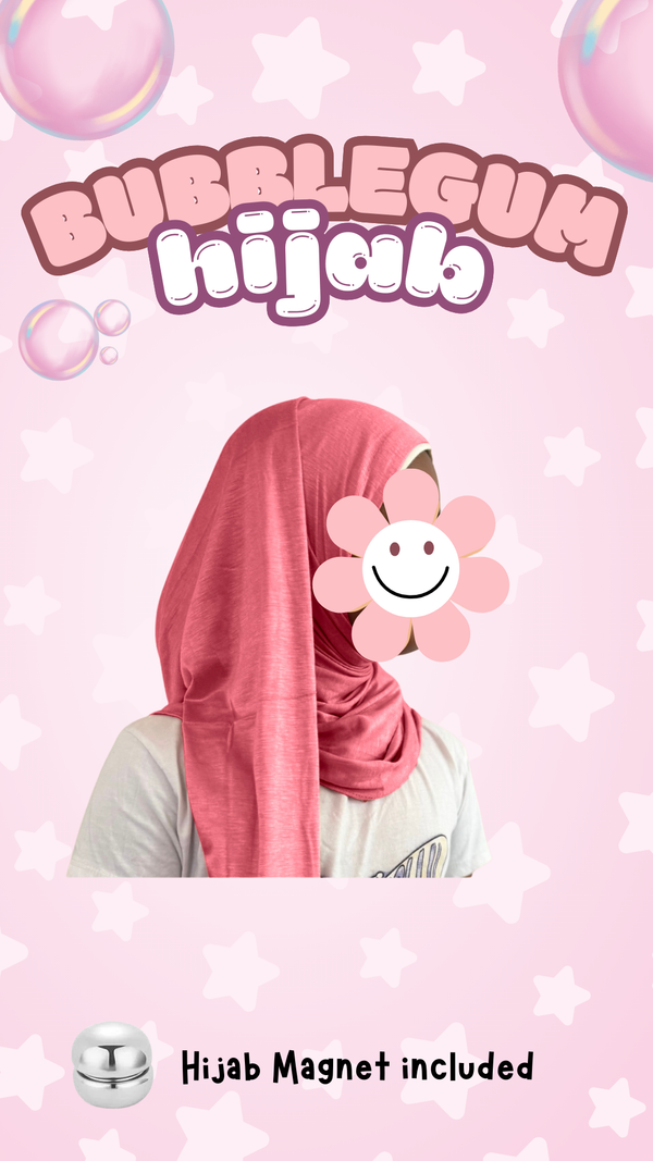 Slip & Wrap© Hijabs - Bubblegum