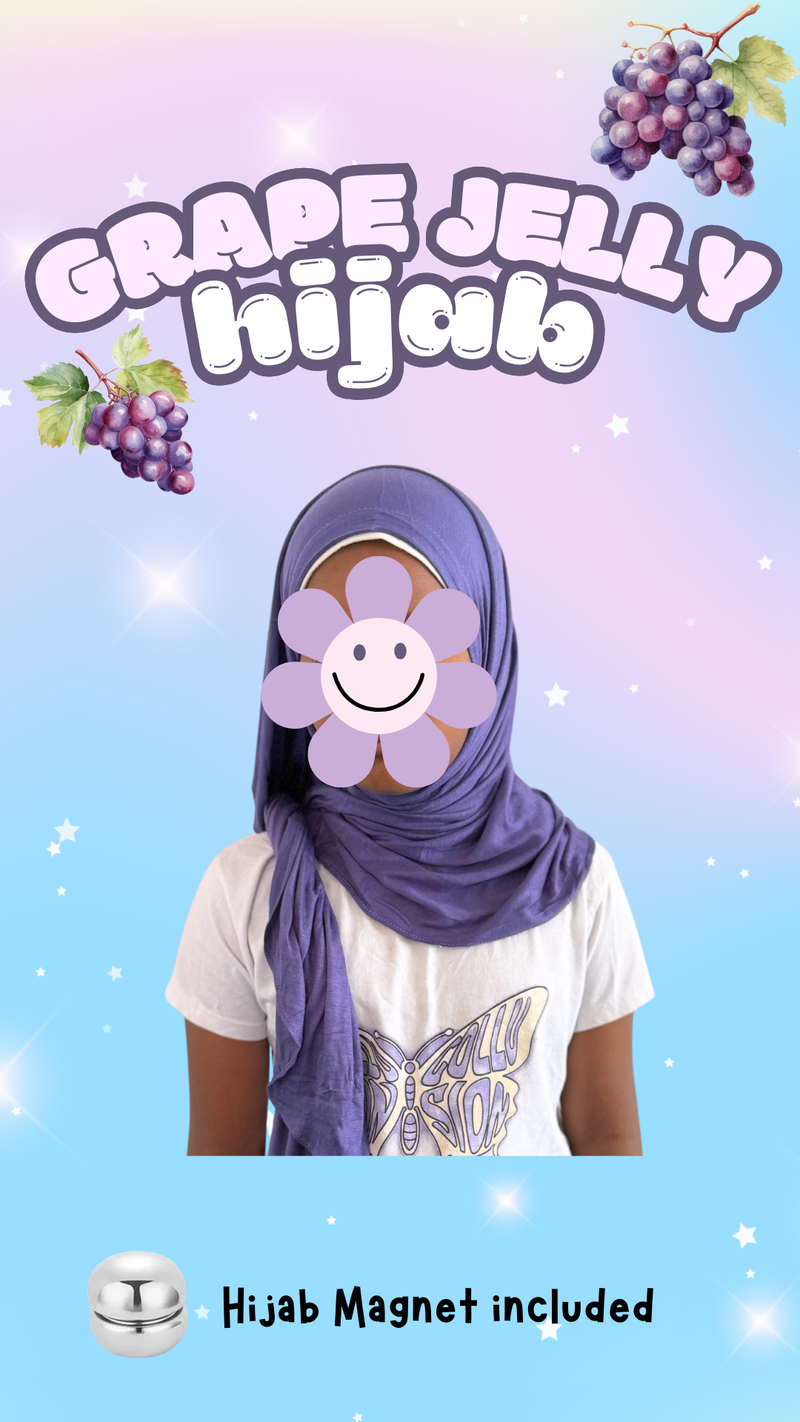 Slip & Wrap© Hijabs - Grape Jelly