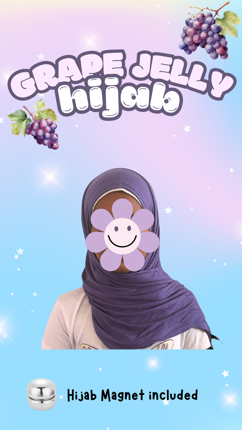 Slip & Wrap© Hijabs - Grape Jelly