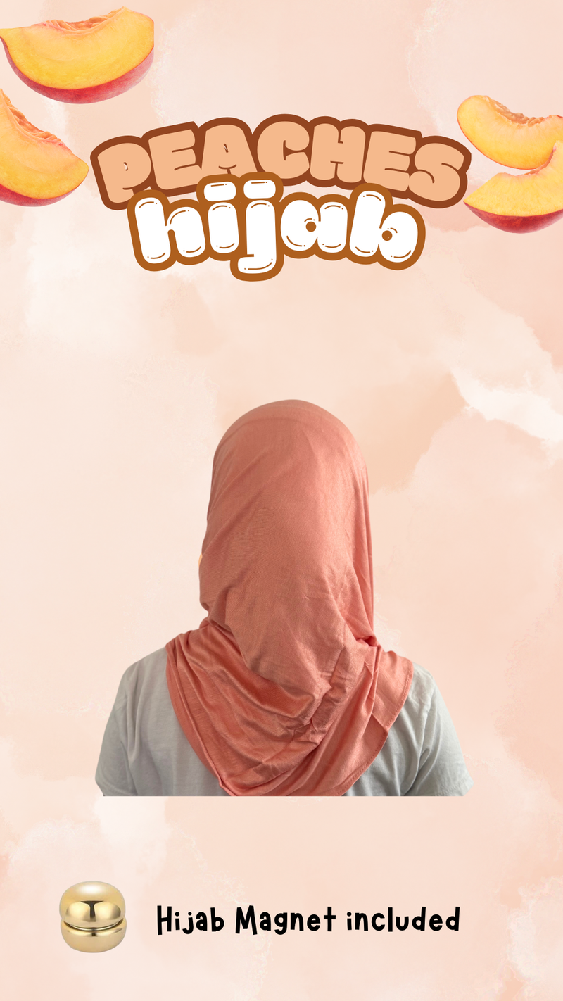 Slip & Wrap© Hijabs - Peaches