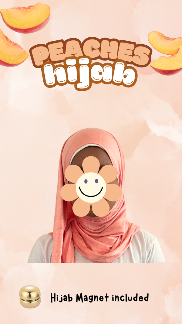 Slip & Wrap© Hijabs - Peaches