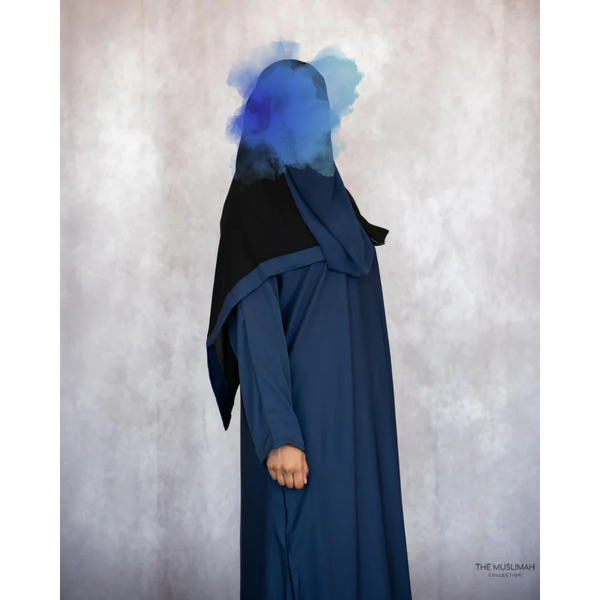 Hafsa Abaya (Navy Blue)