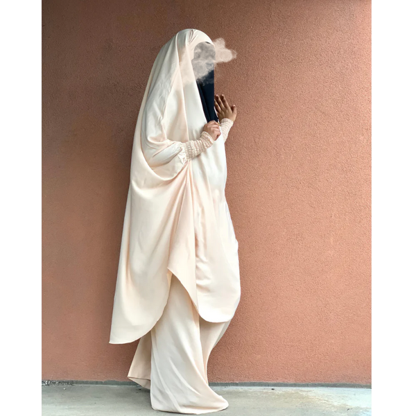 Aisha Two Piece Jilbaab - Sahara Nude