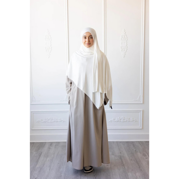 Umm Salama Cotton Blend Loose Fit  Abaya Shoreline