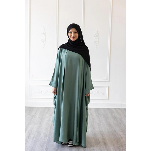 Slip Dress and Loose Fit Abaya (Surf Crest)