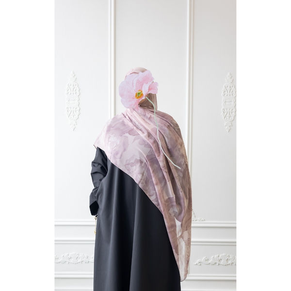 Printed Chiffon Hijab - Blossom