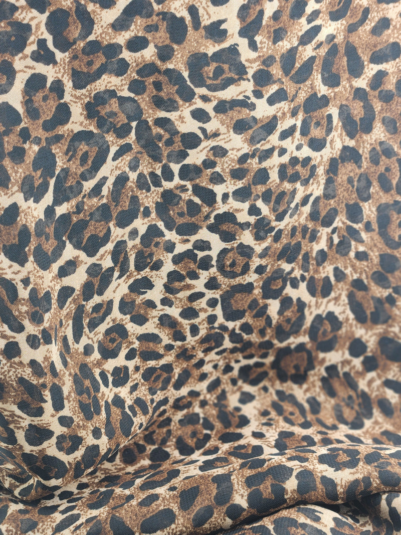Printed Chiffon Hijab - Style 11