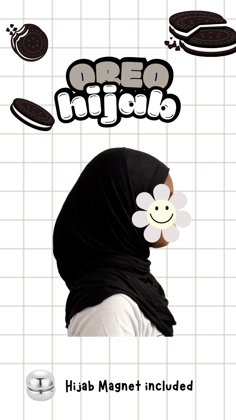 Slip & Wrap© Hijabs - Oreo