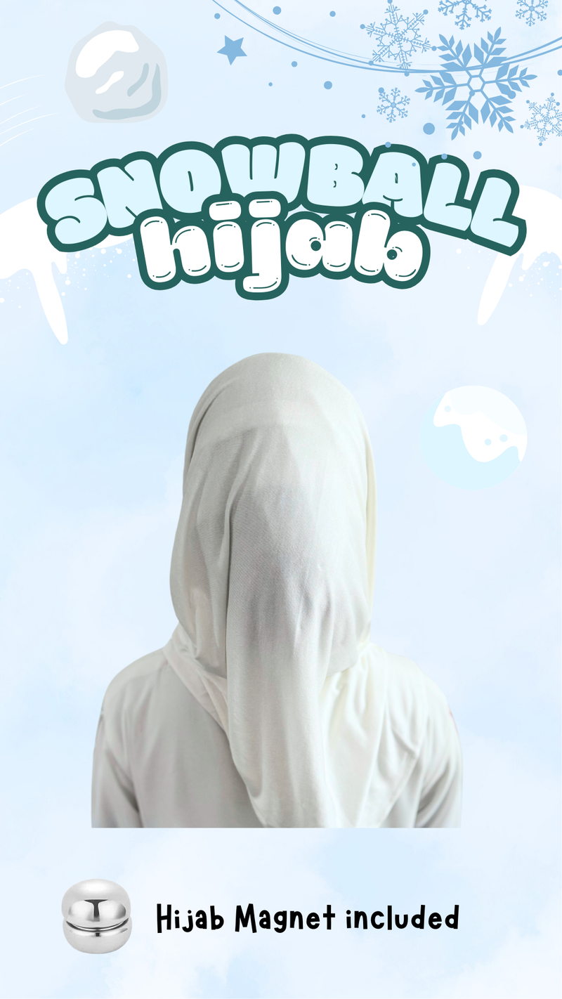 Slip & Wrap© Hijabs - Snowball