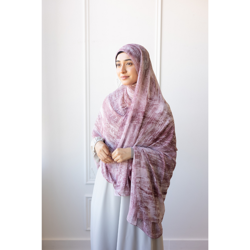 Printed Chiffon Hijab - Wild Child