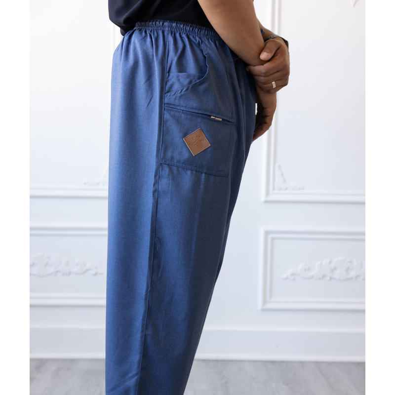 Sunnah Thobe Pants (Cobalt Blue)