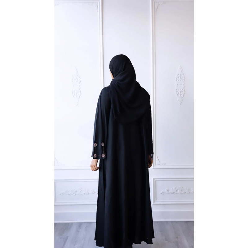 Daisy Glam Abaya - Black