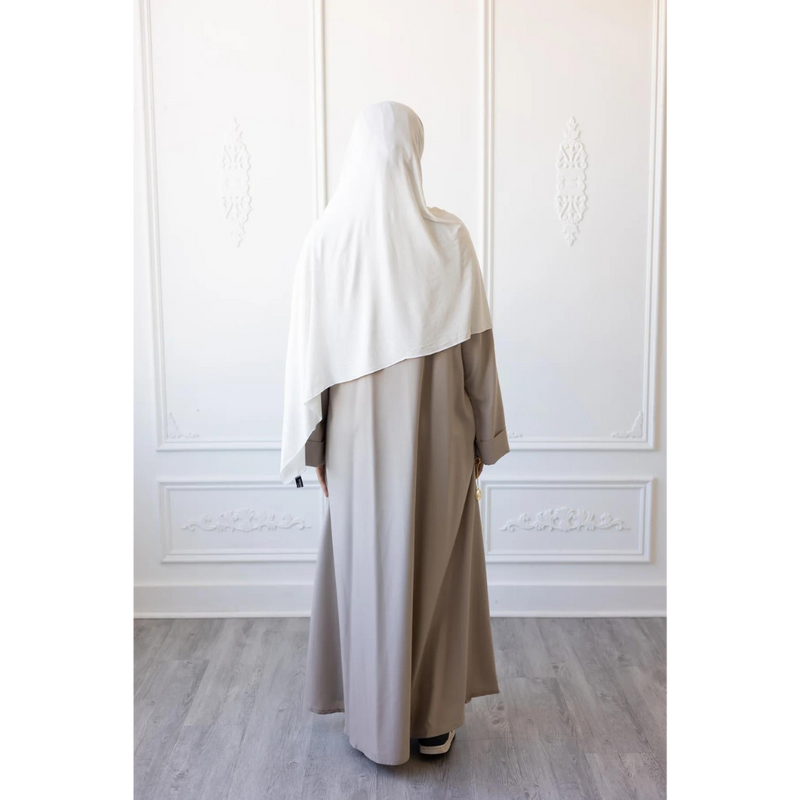 Umm Salama Cotton Blend Loose Fit  Abaya Shoreline