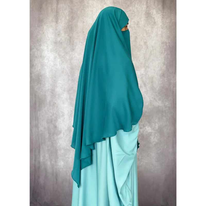 Sale Light Turquoise Batwing Abaya