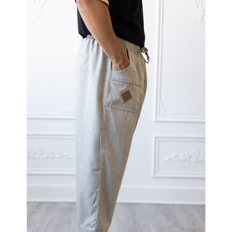 Sunnah Thobe Pants (Ash Gray)