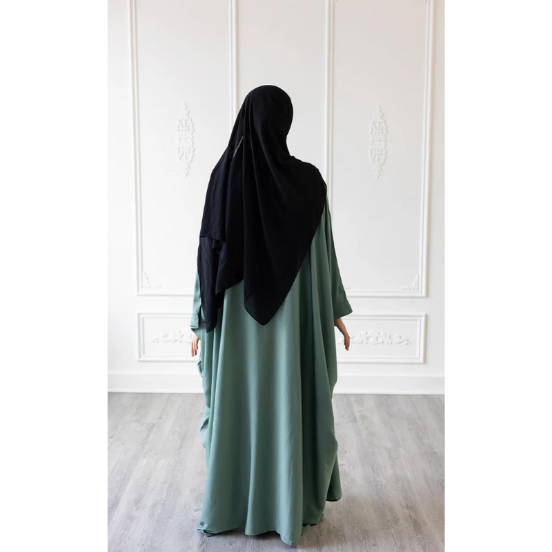 Slip Dress and Loose Fit Abaya (Surf Crest)