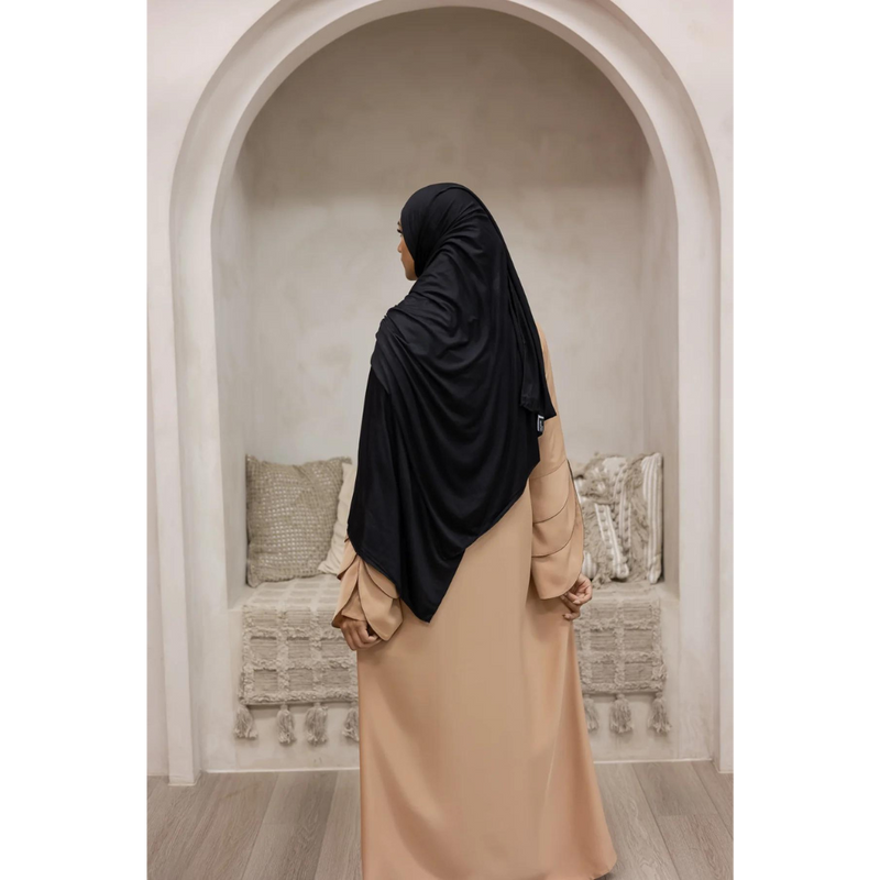 Sale Safiya Tulip Sleeve Abaya - Butterscotch