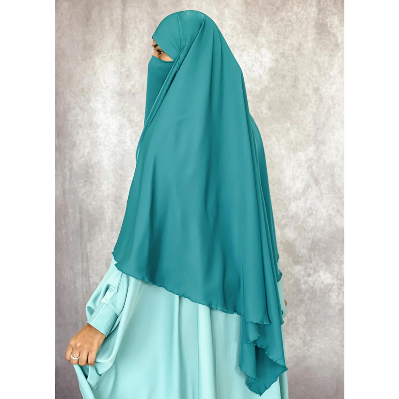 Sale Light Turquoise Batwing Abaya