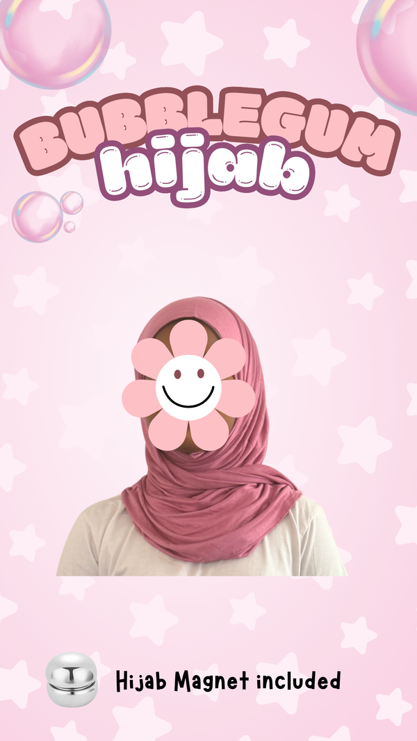 Slip & Wrap© Hijabs - Bubblegum