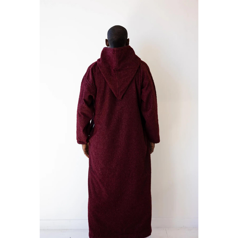 Moroccan Milifa Hoodie (Crimson Twilight)