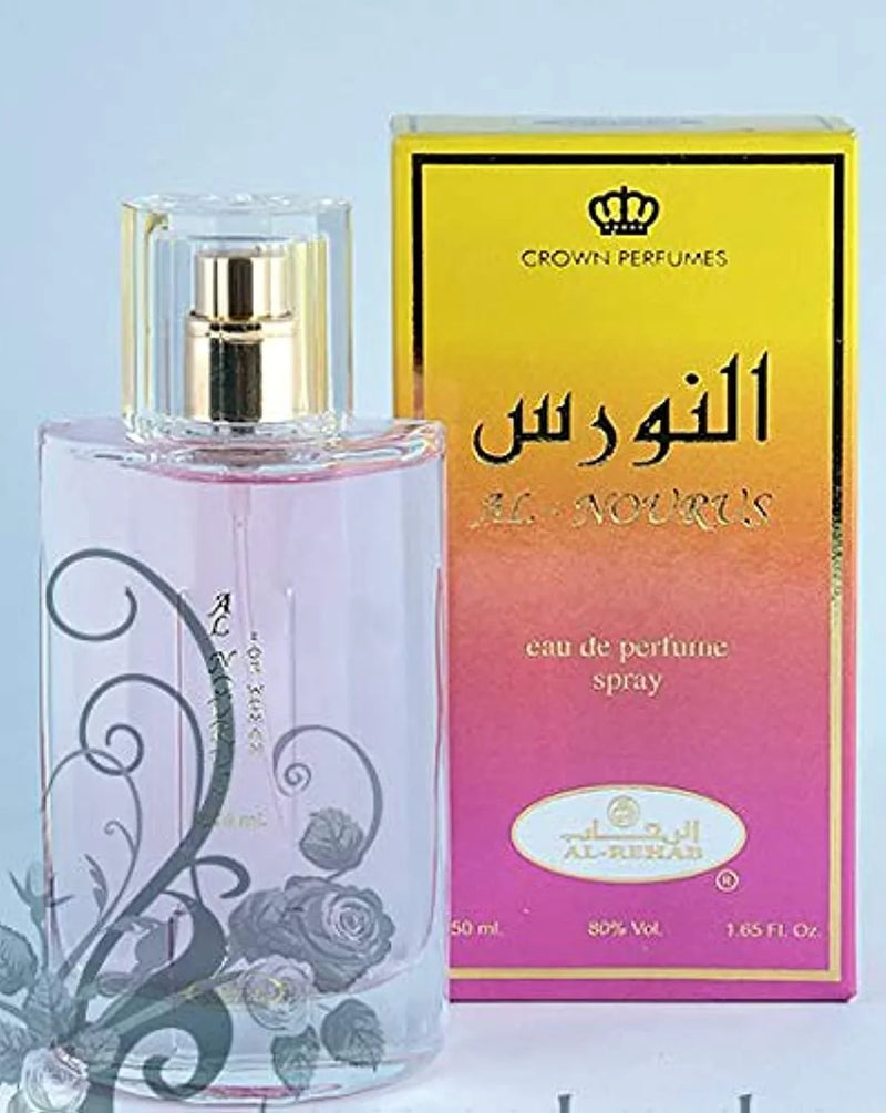 Al Rehab Al Nourus Eau De Parfum 50ML Natural Spray