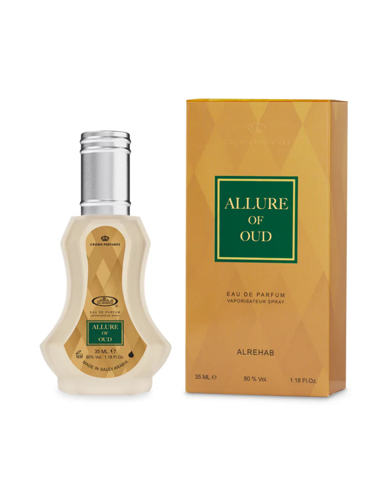 Al Rehab Allure of Oud Eau De Parfum 35ML Spray