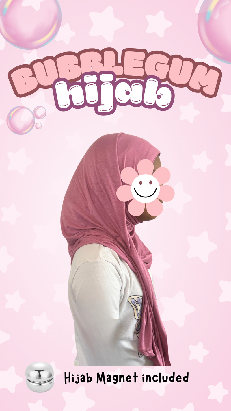 Slip & Wrap© Hijabs - Bubblegum