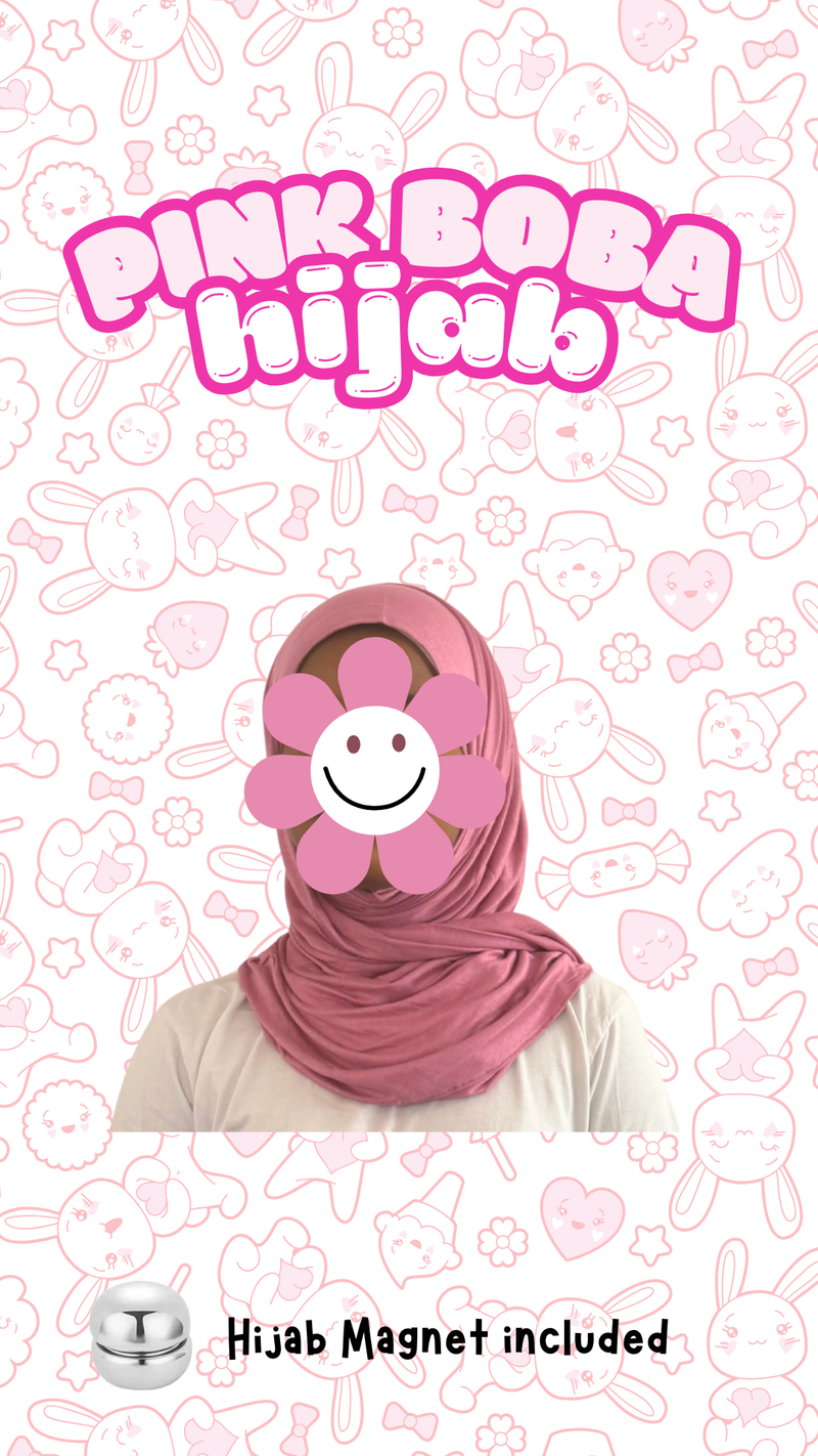 Slip & Wrap© Hijabs - Pink Boba