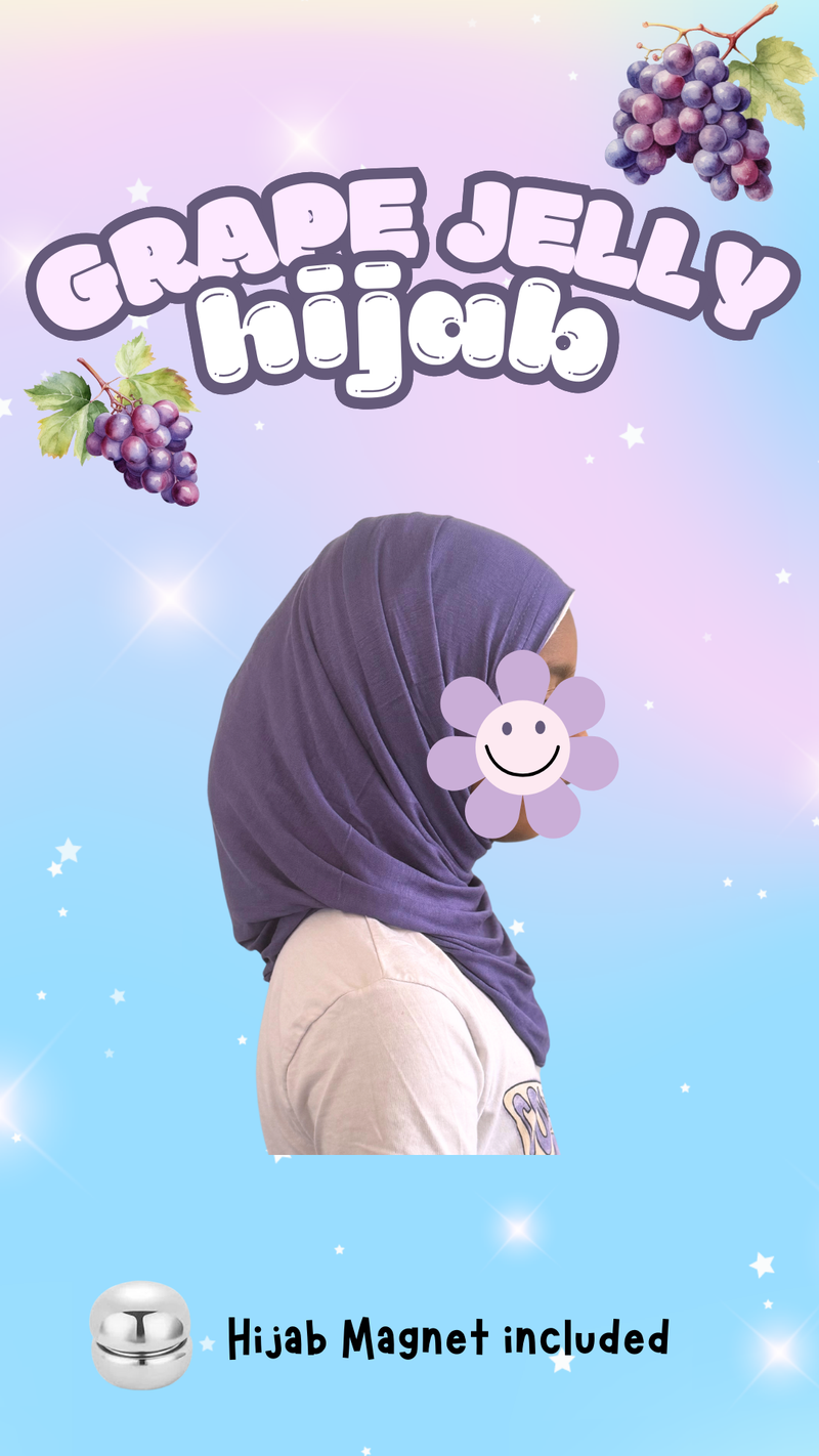 Slip & Wrap© Hijabs - Grape Jelly