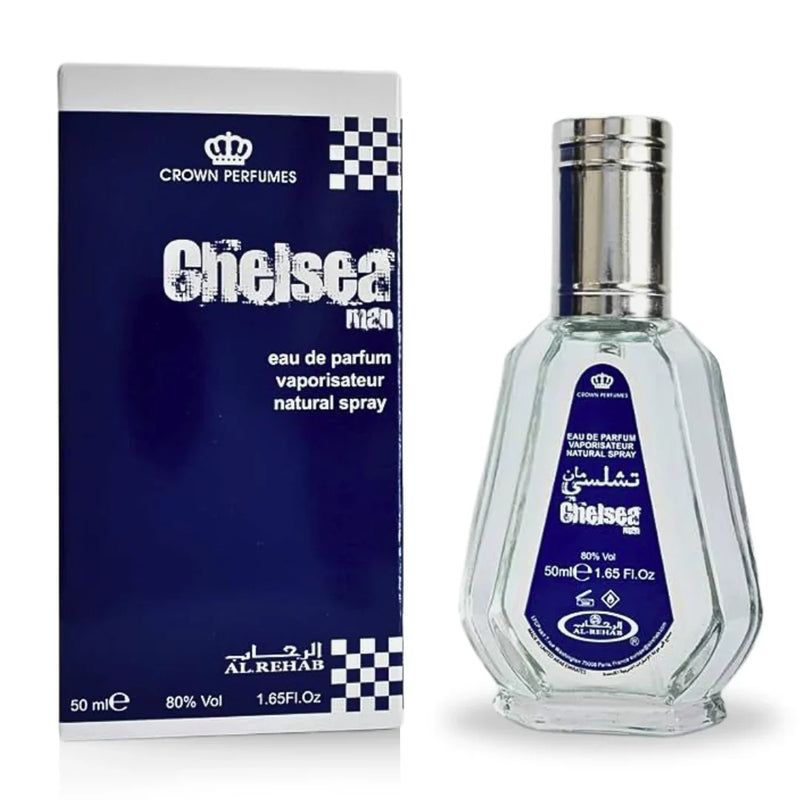 Al Rehab- CHELSEA MAN 50ML SPRAY BOTTLE