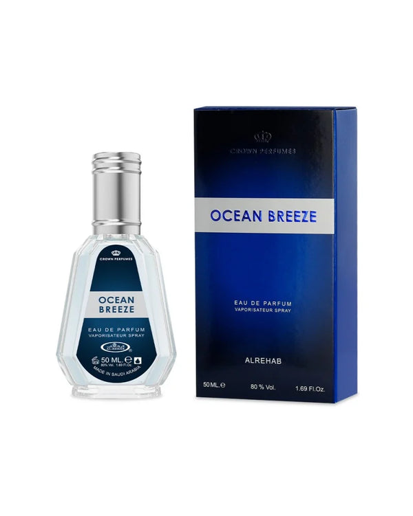 Al Rehab Ocean Breeze Eau De Parfum 50ML Natural Spray