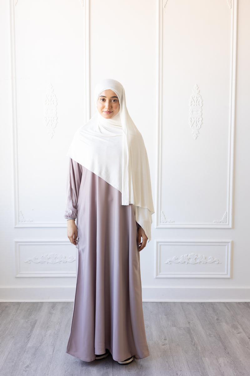 Butter Khadija Abaya - Lavender