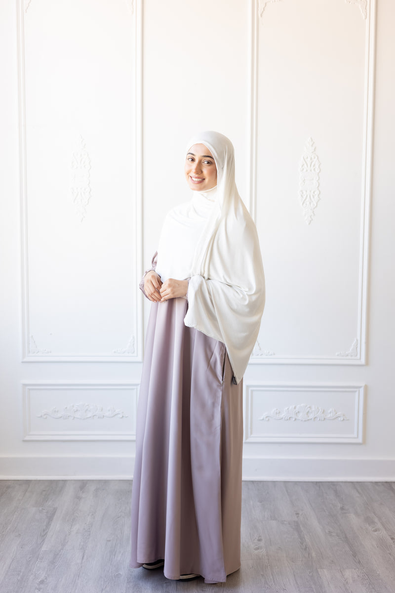 Butter Khadija Abaya - Lavender