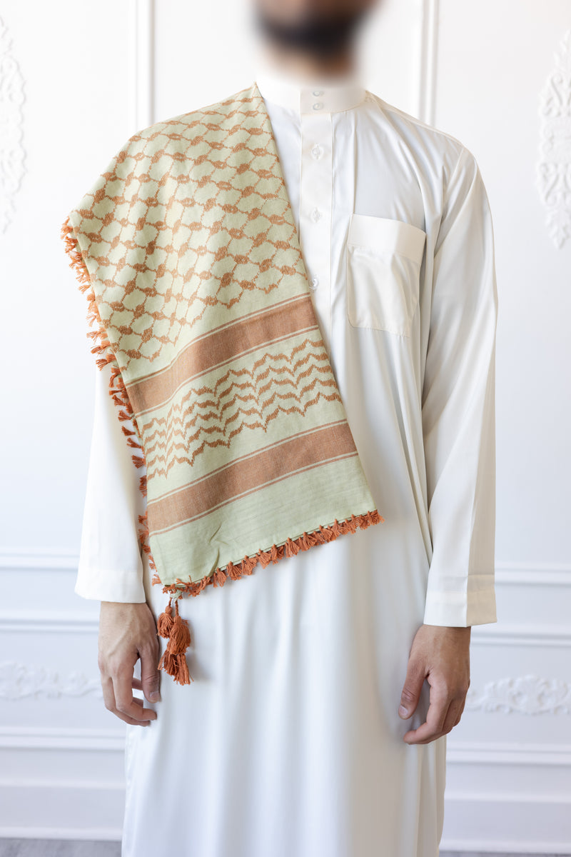 Bronze Pattern and Stitch Imamah (3 colours)