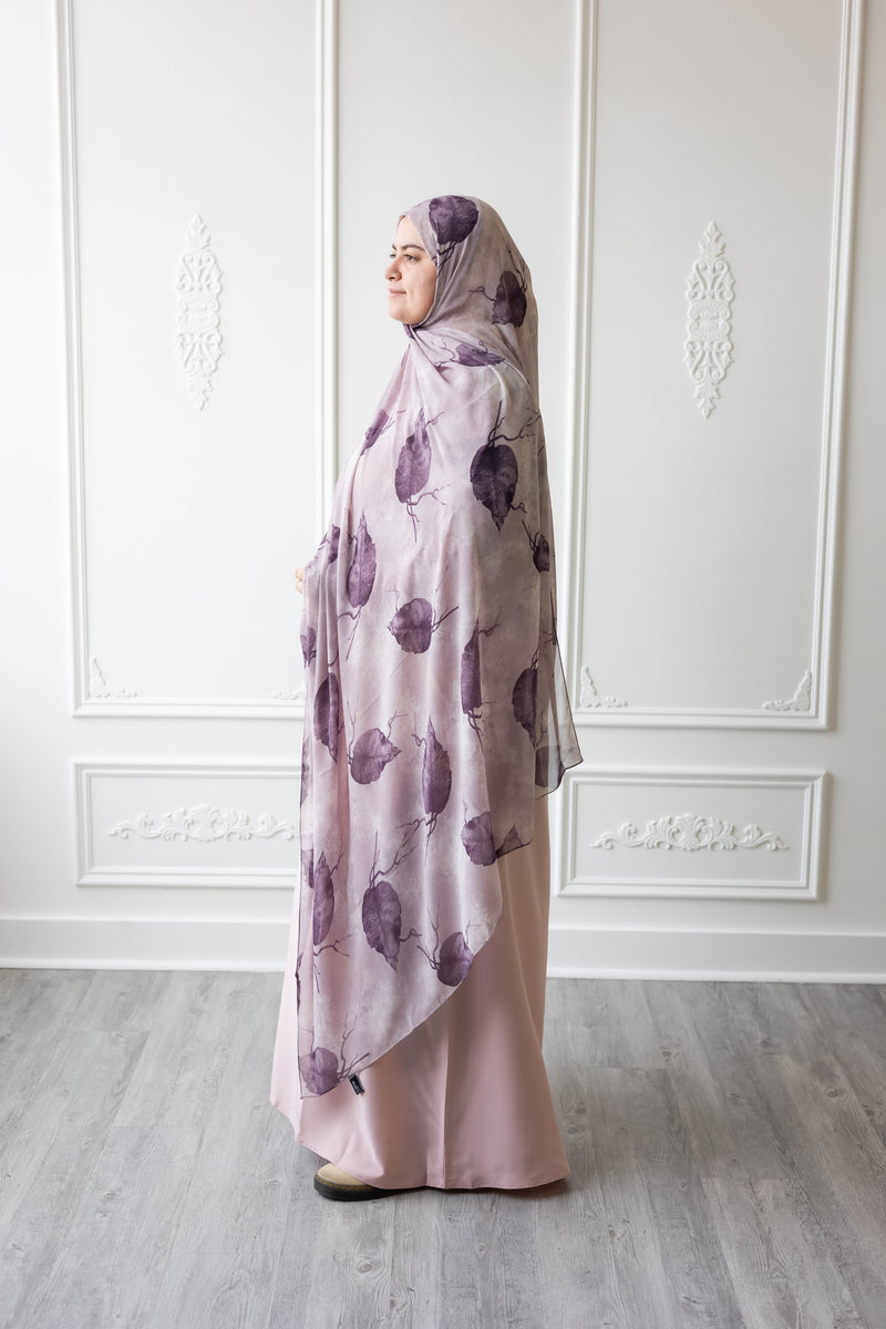 Butter Khadija Abaya - Coral Pink (A95)