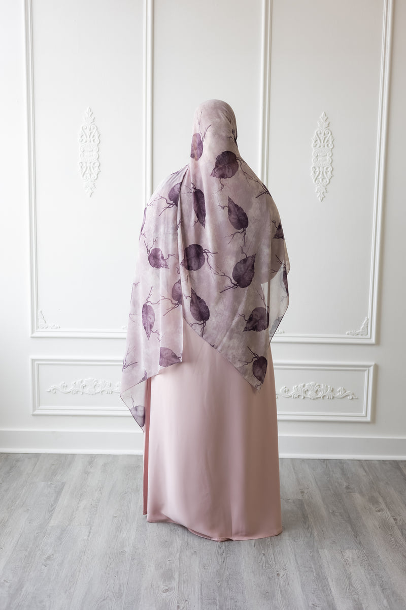 Butter Khadija Abaya - Coral Pink (A95)