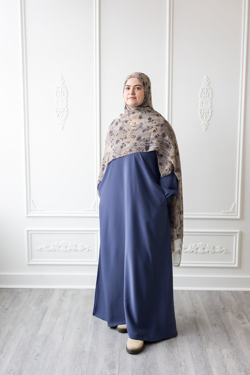 Hafsa Abaya - Aegean Blue