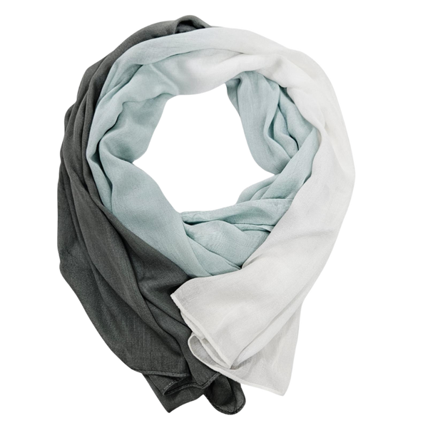 Ombre Viscose Modal Hijab (Skyline)