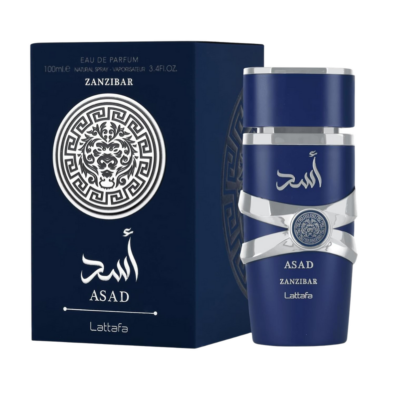 Lattafa Asad Zanzibar For Unisex Eau De Parfum Spray, 100ML