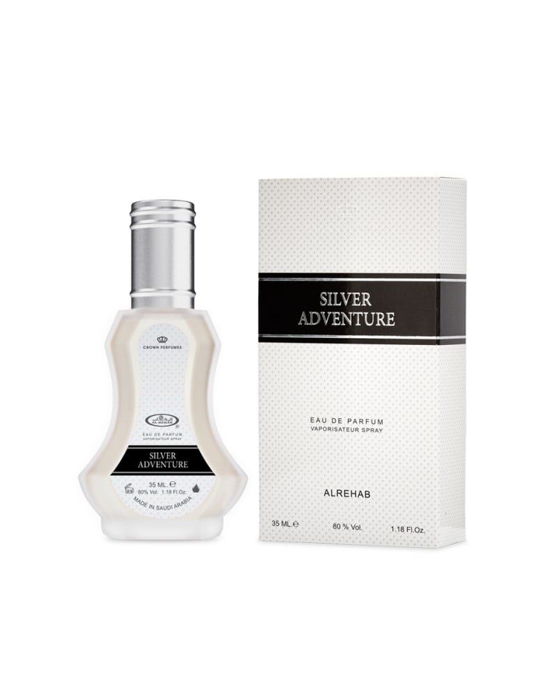 Al Rehab Silver Adventure Eau De Parfum 50ML Natural Spray